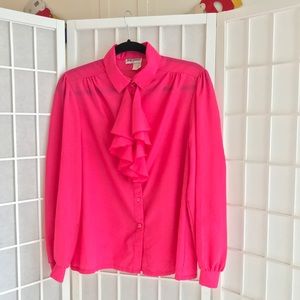 HOT PINK BLOUSE 🌷